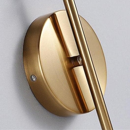 Lumina Orb Nástěnné svítidlo s plovoucí skleněnou koulí, minimalistické