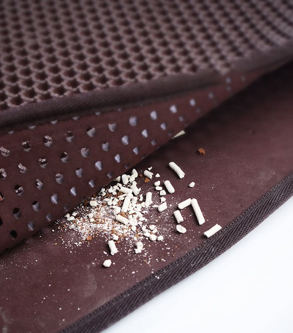 PawGuard Litter Mat With Non-Slip Surface And Waterproof Backing