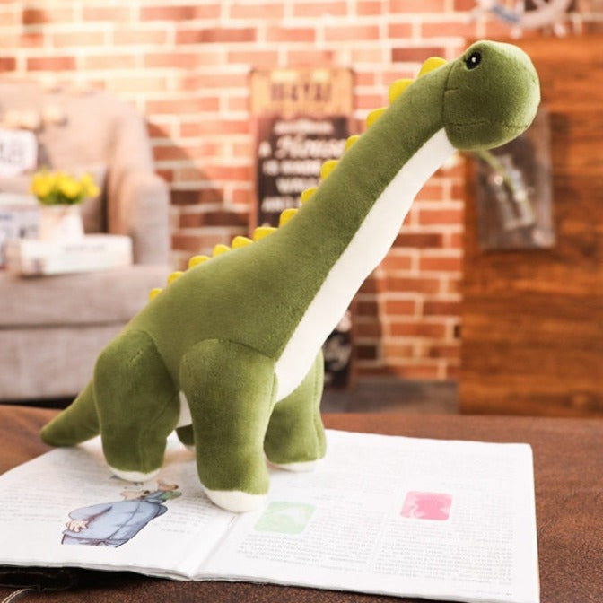 Kæmpe Diplodocus Bamse Dinosaur Til Krammepasning Sjov I Dag