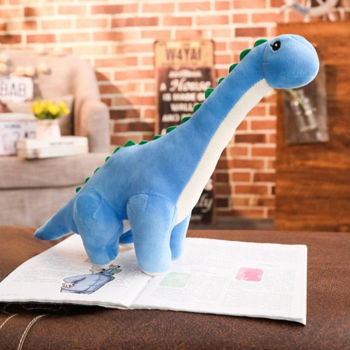 Kæmpe Diplodocus Bamse Dinosaur Til Krammepasning Sjov I Dag