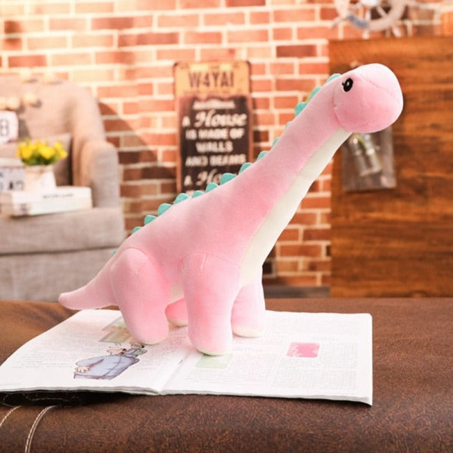 Kæmpe Diplodocus Bamse Dinosaur Til Krammepasning Sjov I Dag