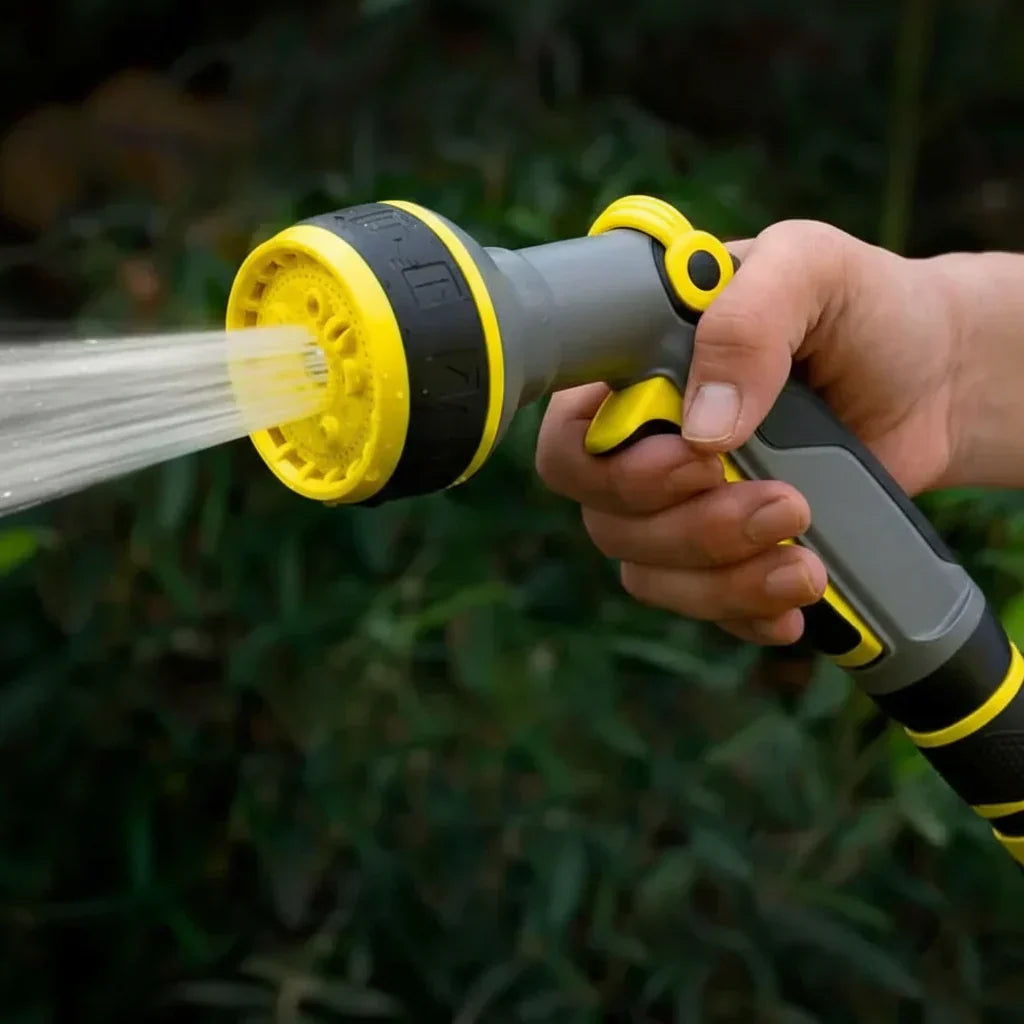AquaFlex 10-Pattern All-Purpose Garden Spray Gun For Home Use