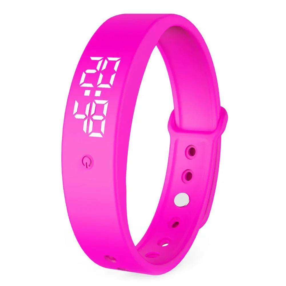 LumaBand Waterproof Smartwatch With Vibration Alerts For Everyday Use