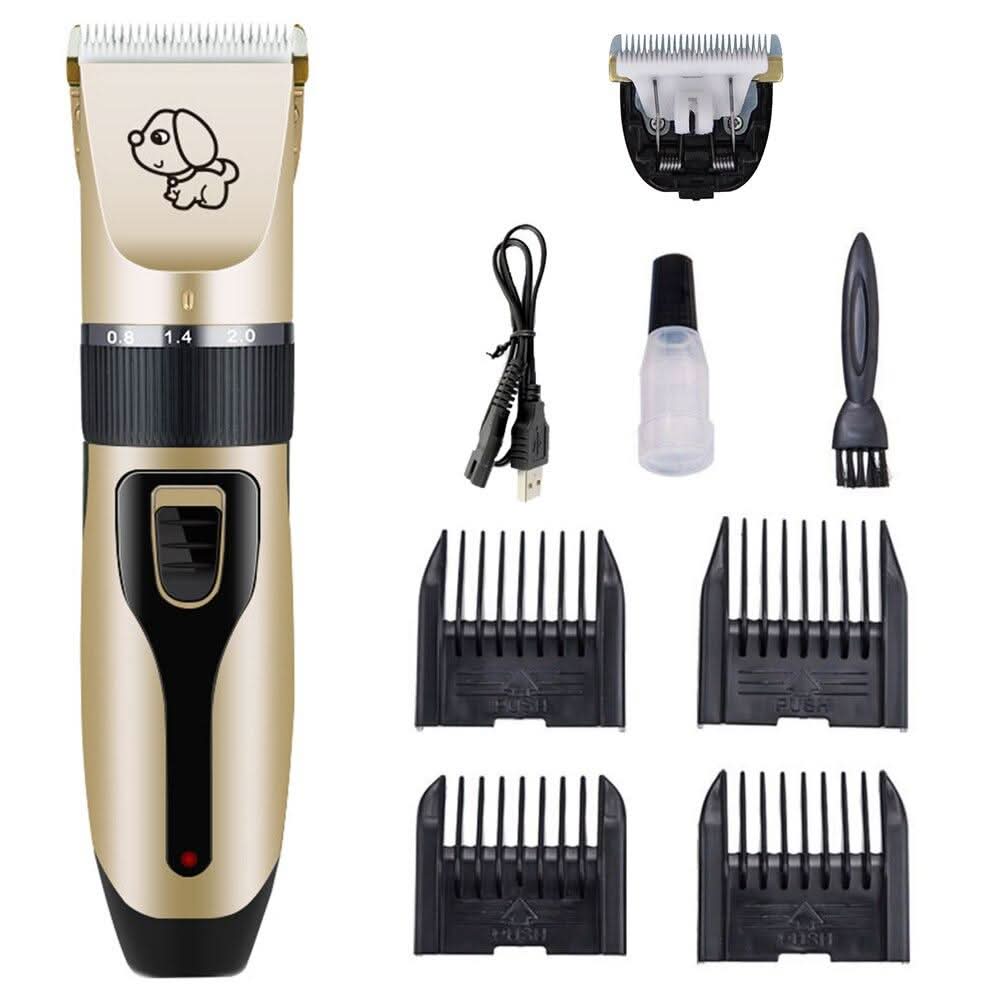 PawsPro Groomer: Professional Dog Trimmer With Brush for All Coat Types