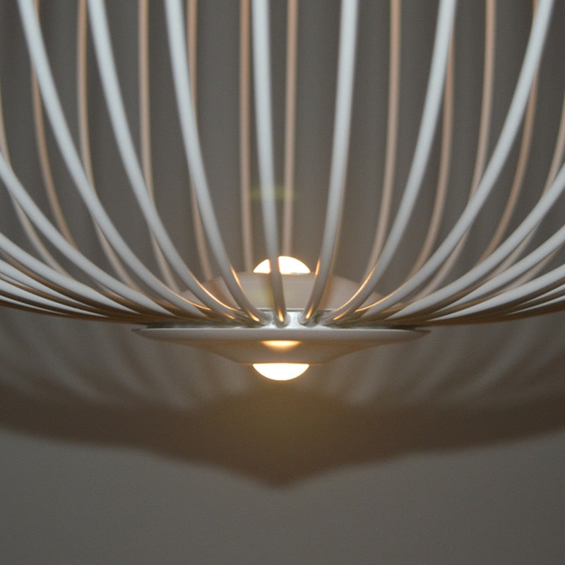Lyra Spokes Pendant Light, 52cm Diameter, 200cm Height