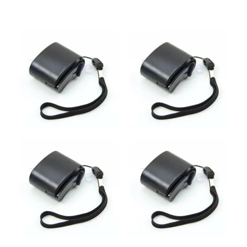 PulseCharge Tragbares Handkurbel-Notladegerät mit USB und LED