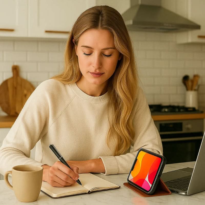 AegisSleek magnetisk læderetui til iPhone med sikker holdbarhed