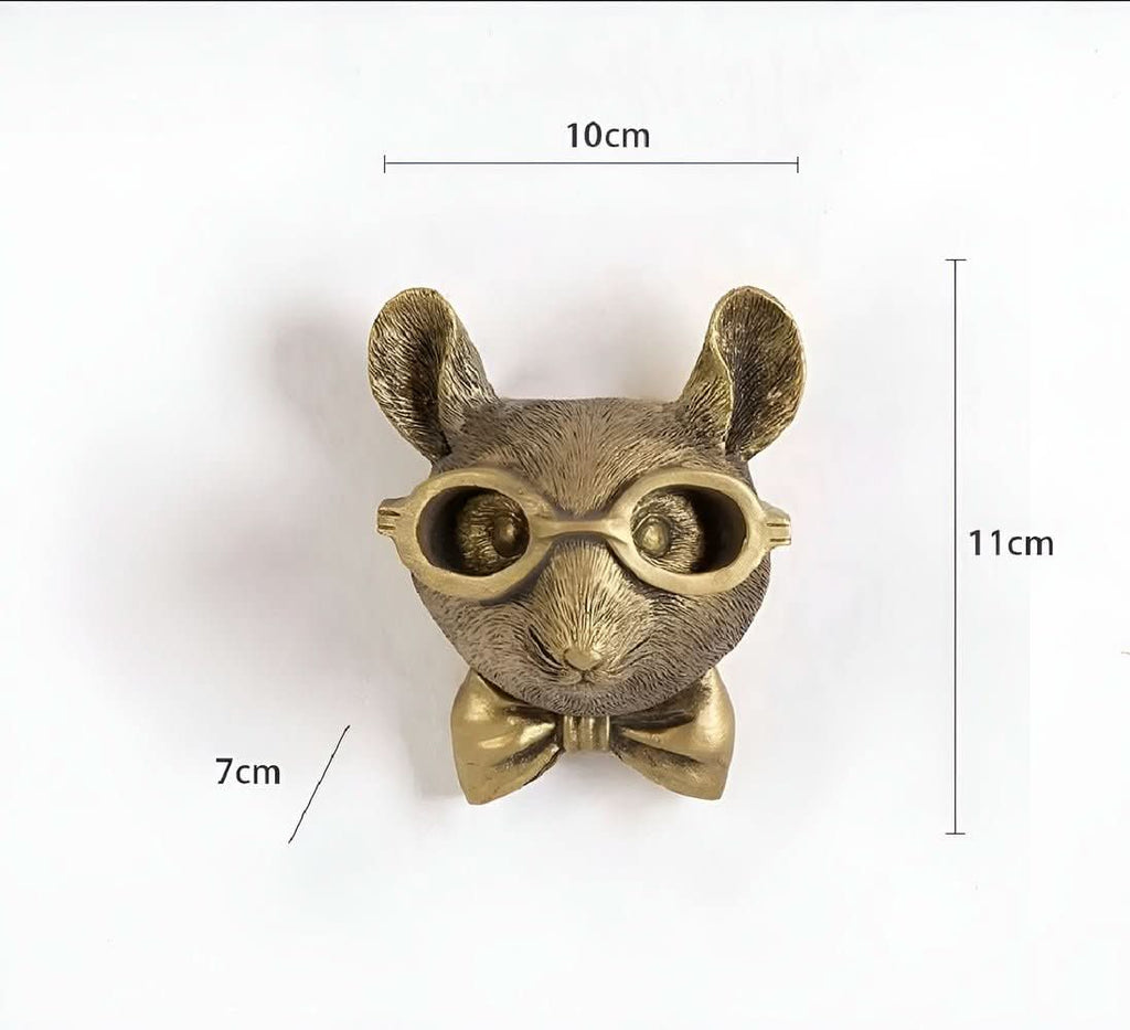 Creature Craft háčky Ručně vyráběné nástěnné háčky ve tvaru zvířat pro stylové uspořádání