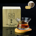 Crystal Whisky Glass With Funnel Design 170ml Handmade Japanese Boxed Set Connoisseurs