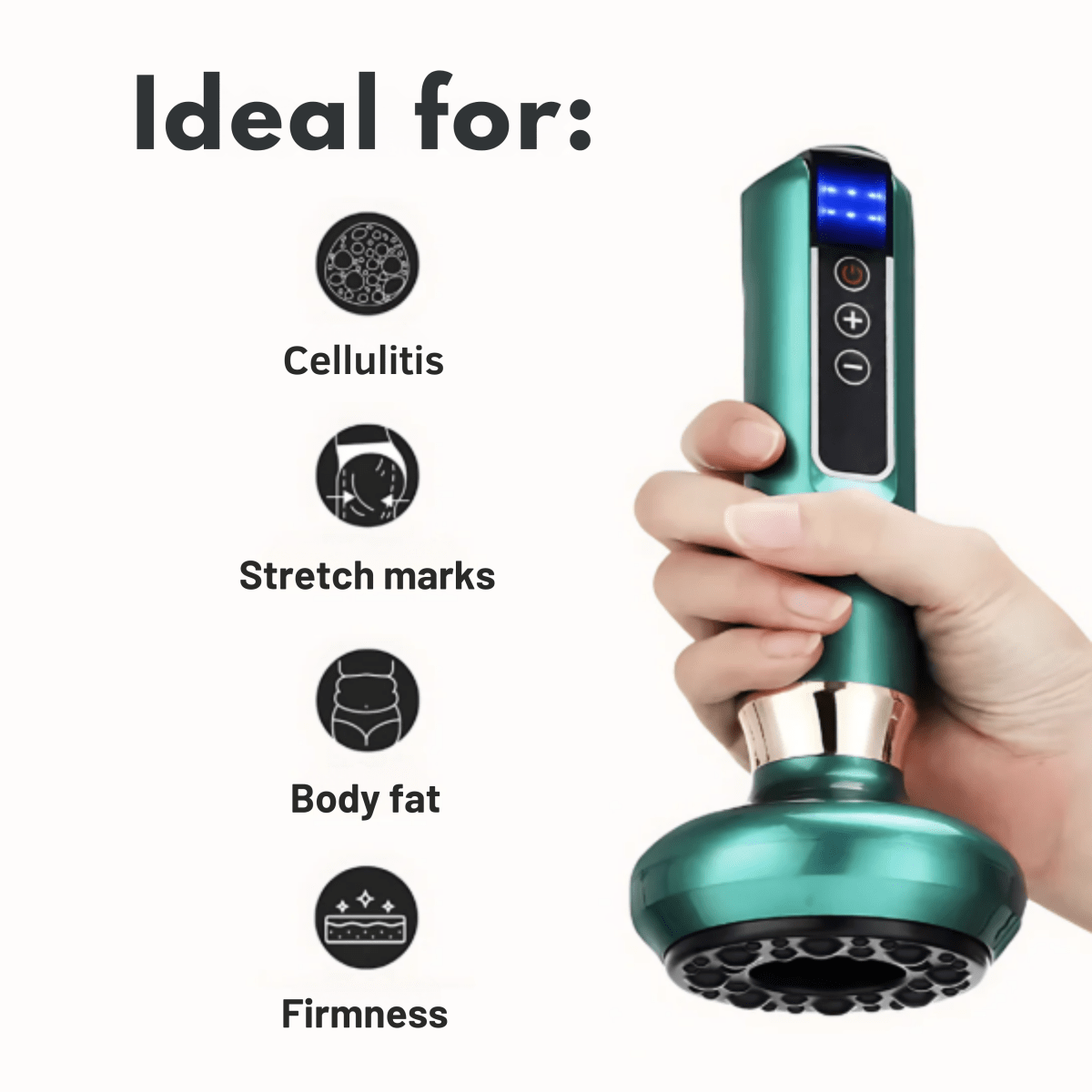 DermaContour Hudopstrammende Massageapparat mod Cellulite