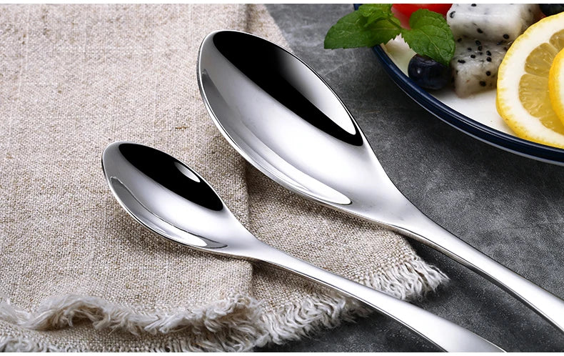 Belvara Silver Collection Utensil Set In Stainless Steel
