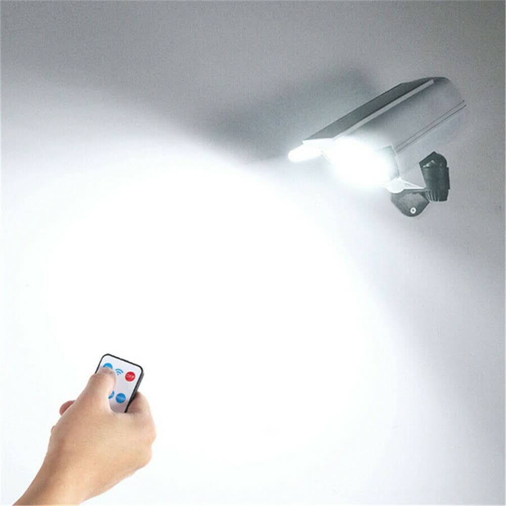 Smart Solar Reflector With Motion Sensor For Security And Lighting