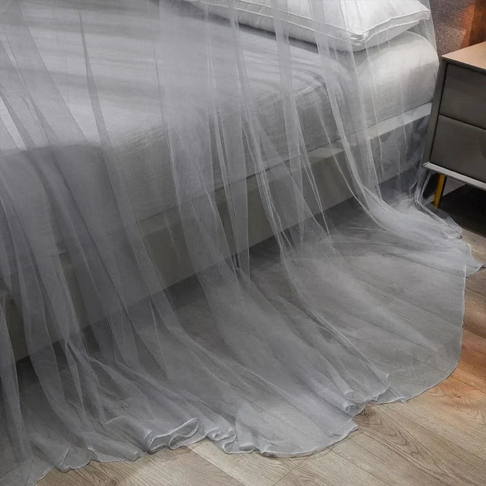 Zanzariera Pieghevole per Letto da Camera e Campeggio, Ideale per Letto Matrimoniale e Esterni
