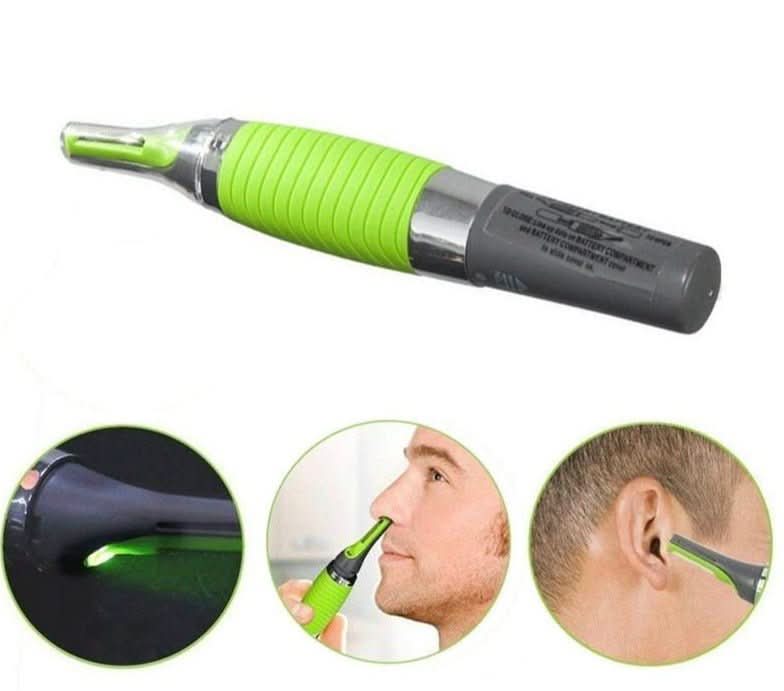 TrimNova Precise Nose and Ear Trimmer With LED Light for Gentle Hair Removal