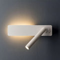 Nastavitelná LED čtecí lampa s nástěnným držákem a otočnou hlavou