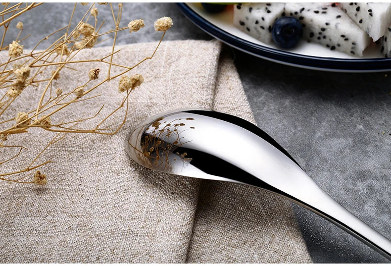 Belvara Silver Collection Utensil Set In Stainless Steel