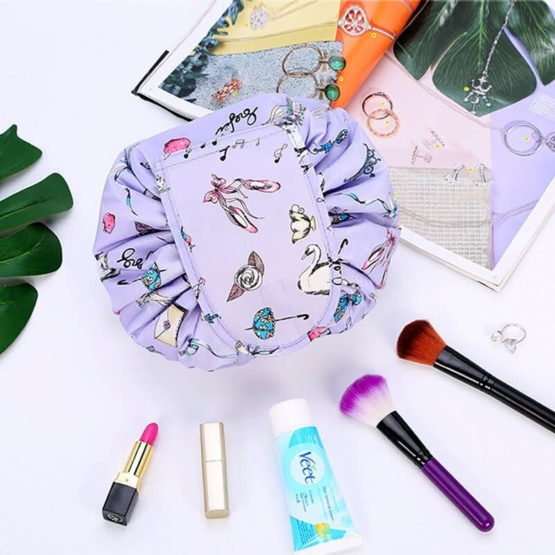 Trendy Makeup Organizer - Waterproof Cosmetic Bag For Handbag And Travel