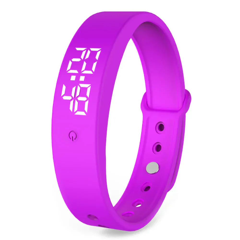 LumaBand Waterproof Smartwatch With Vibration Alerts For Everyday Use