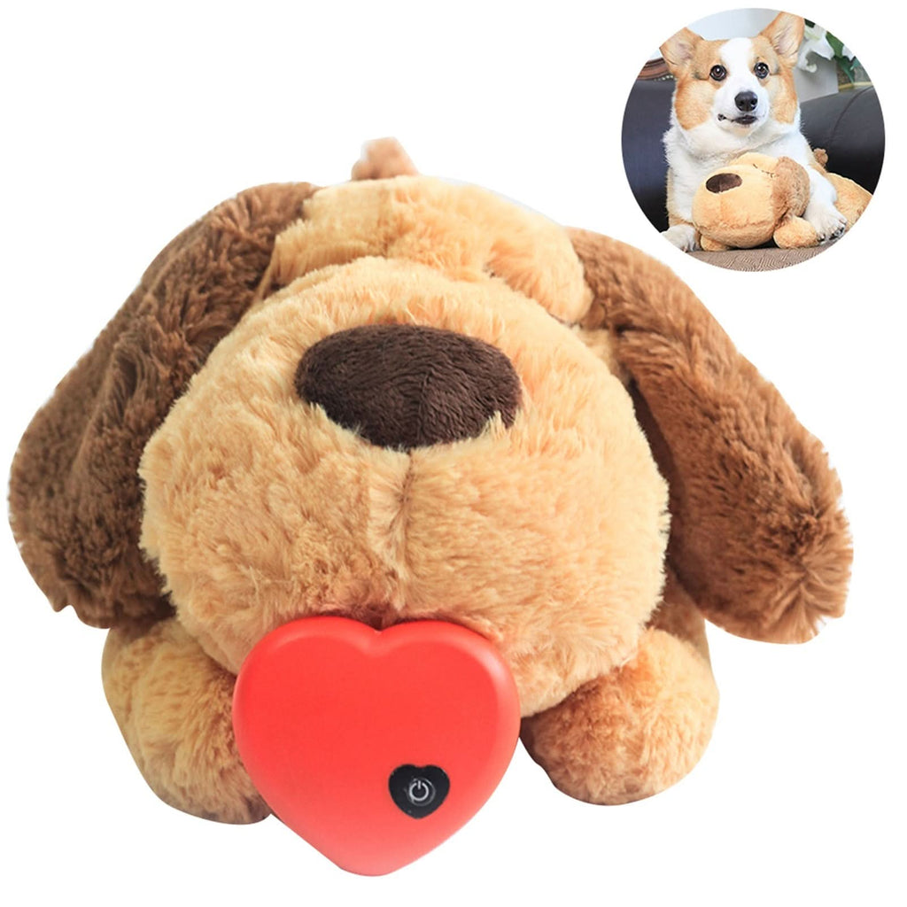 CozyPaws Peluche Coccoloso Battito Cardiaco per Calmare i Cuccioli