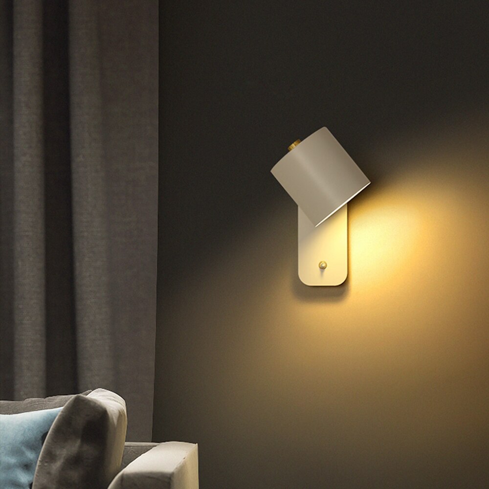 NovaLux Hallway LED Wall Lamp With Switch For Modern Home Lighting