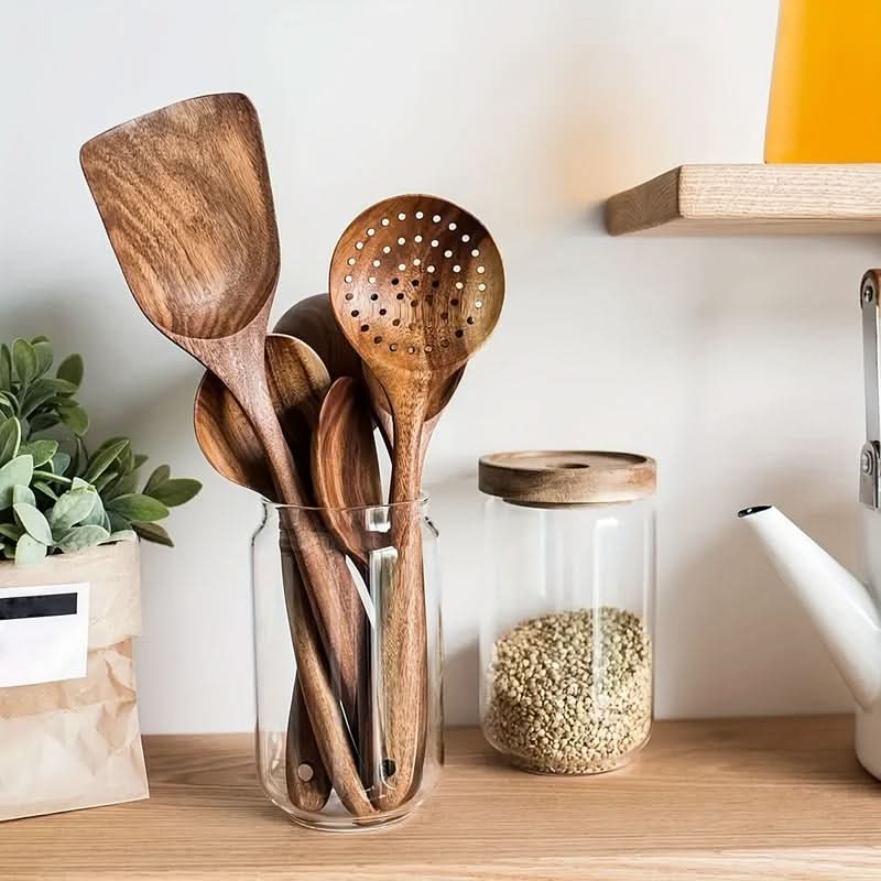 Everwood Sada kuchyňského náčiní udržitelná a stylová pro každé vaření