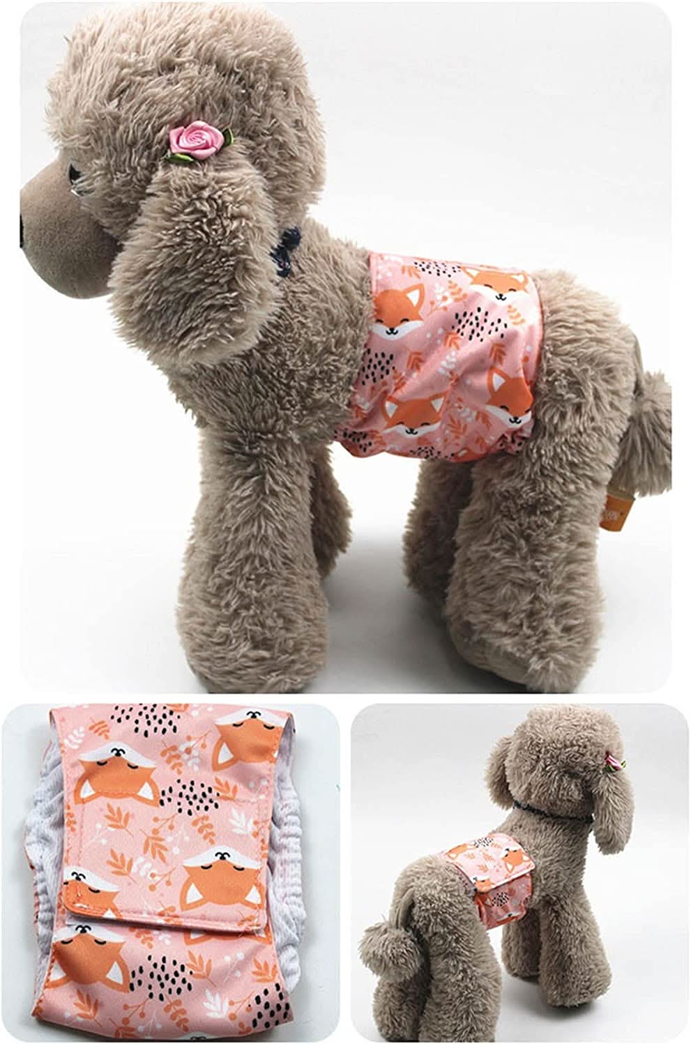 PawNest Couches lavables pour chiens, confort et protection contre l'incontinence