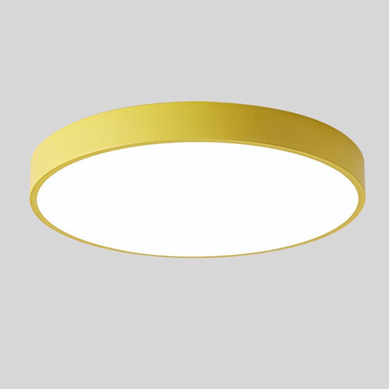 Aelora Nordic Wood Round Ceiling Light Featuring Warm Glow