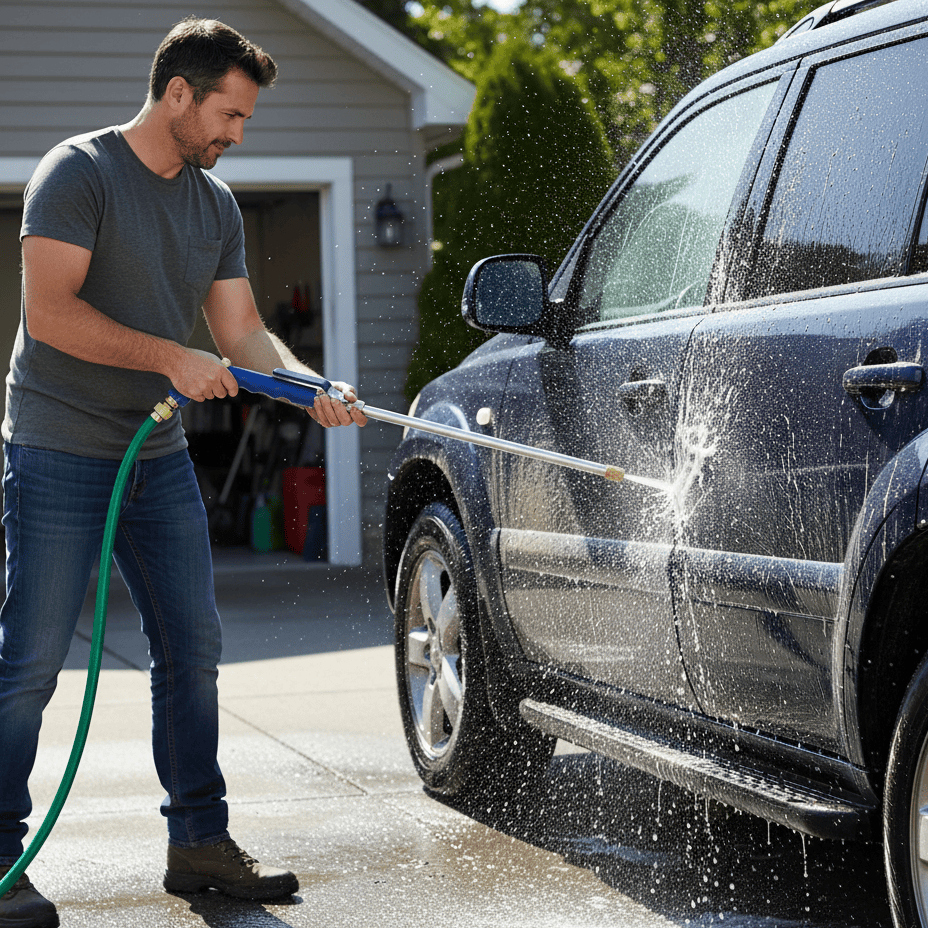 HydraJet Pro High-Pressure Cleaner Powerful Water Jet for Home and Garden