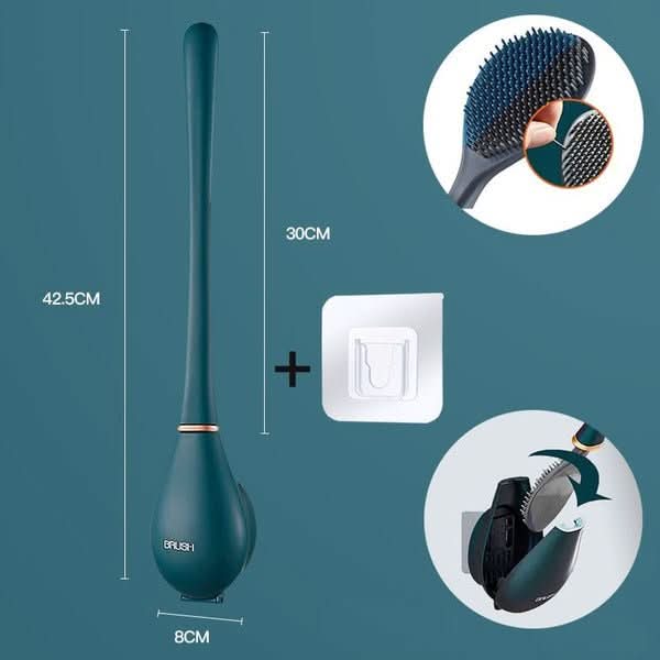 PureSense Hygienický silikonový WC kartáč s držákem