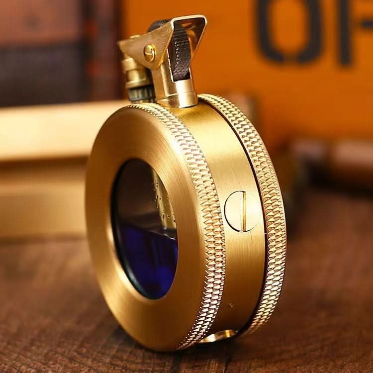 NovaForge Retro Storm Lighter With Sturdy Metal Housing