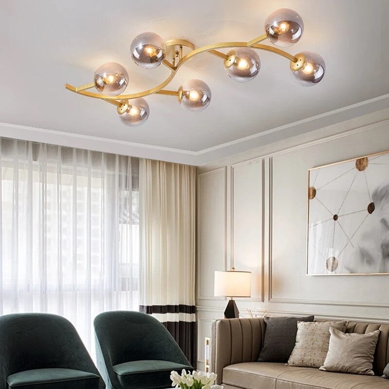 Twig Branch Acrylic Sputnik Ceiling Chandelier Light