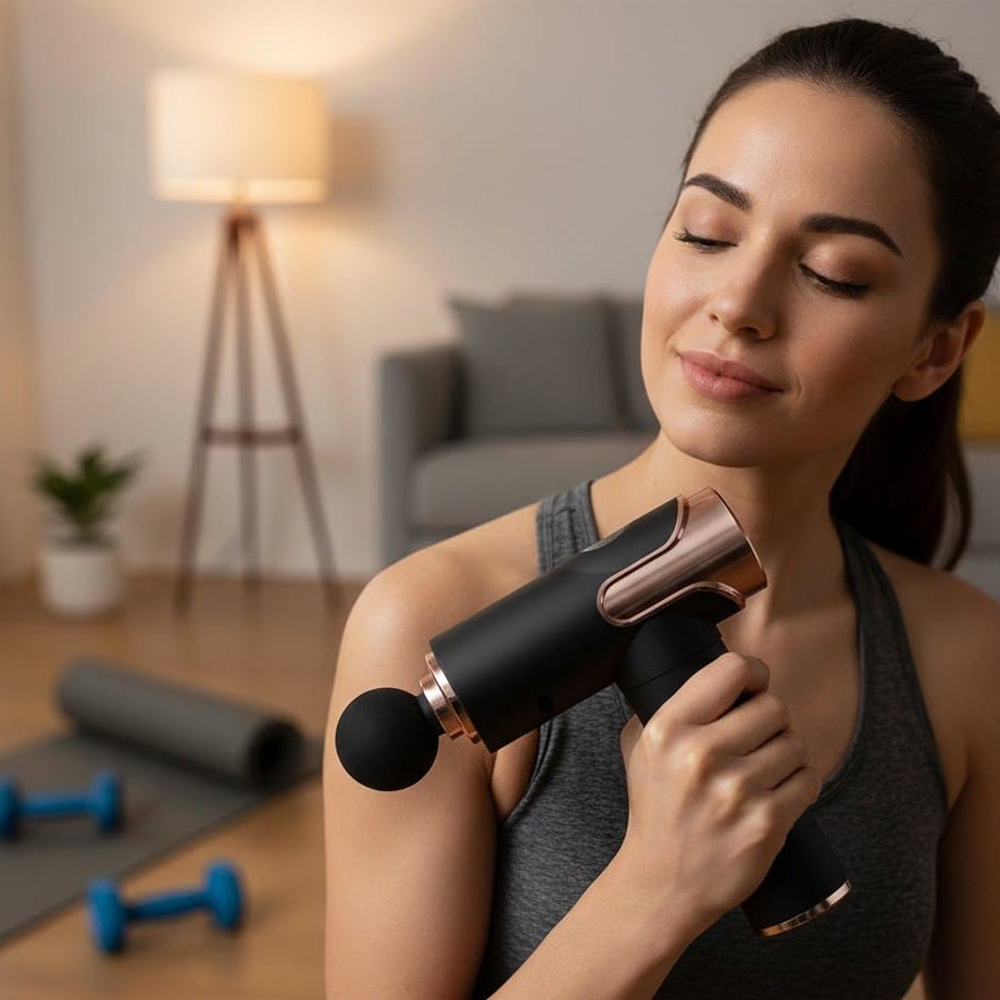 QuantaPulse Pro Bezdrátová masážní pistole pro regeneraci celého těla