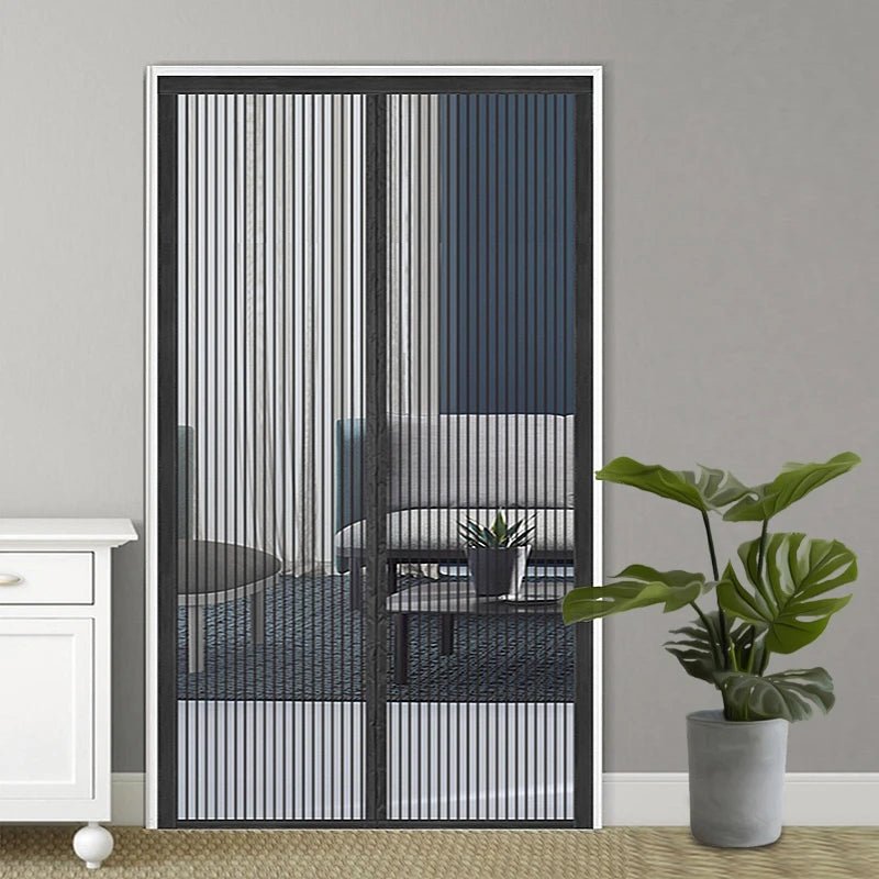 AeroMesh Magnetic Fly Screen Door Curtain With Automatic Closing