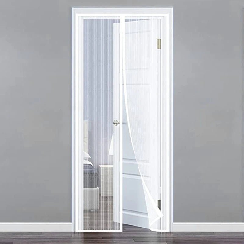 AeroMesh Magnetic Fly Screen Door Curtain With Automatic Closing