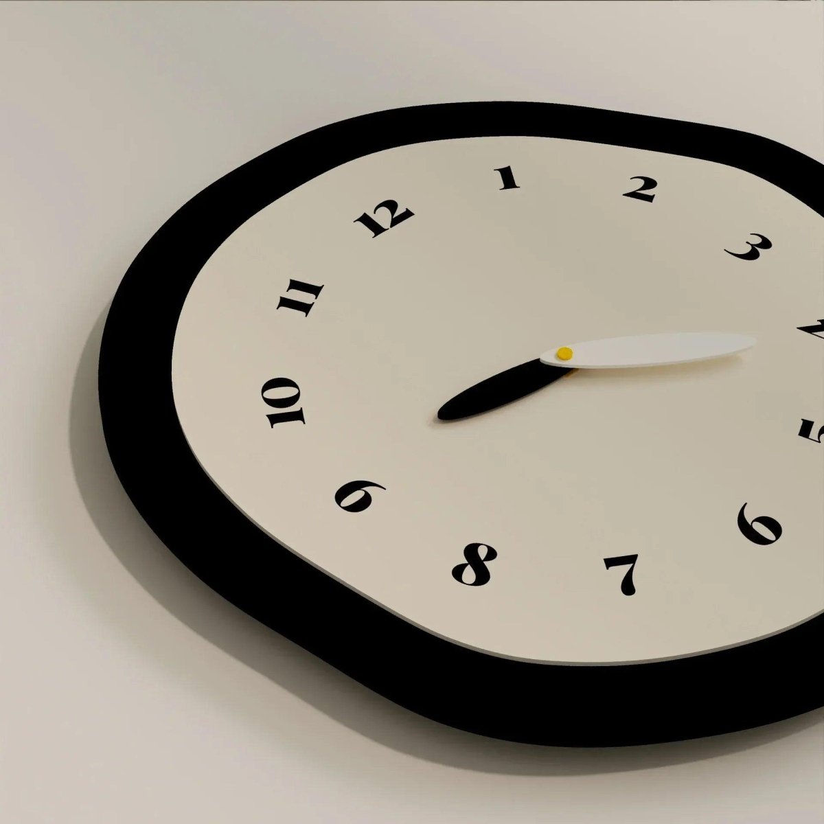 NovaForm Irregular Wall Clock With Silent Movement