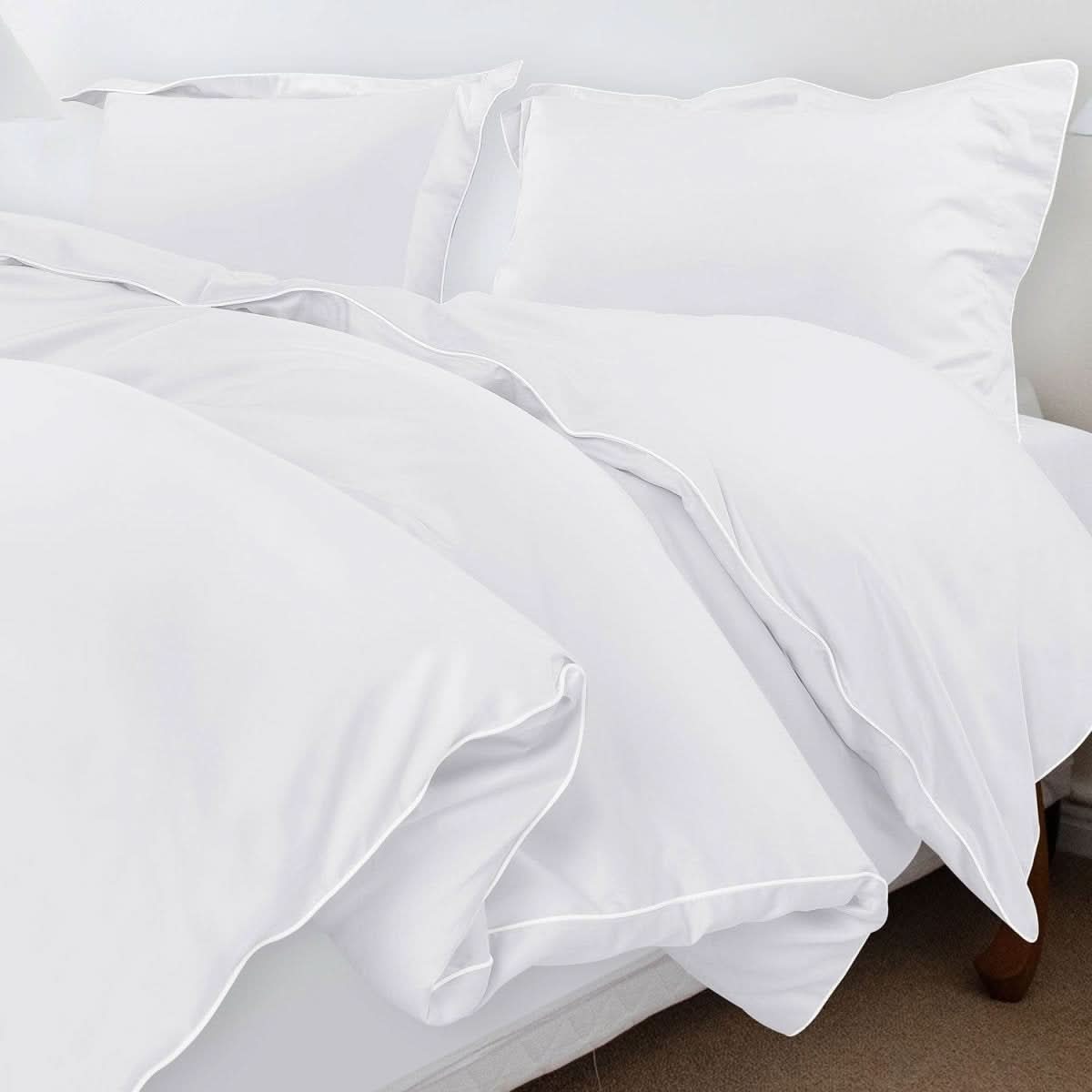 Aurora Cotton Bedding Set 500TC Duvet Cover With Pillowcases For Restful Sleep