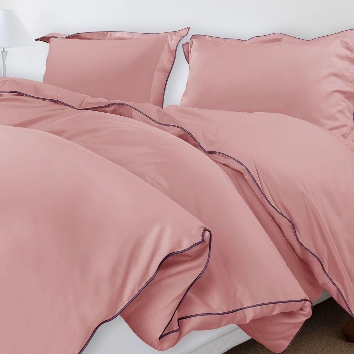 Aurora Cotton Bedding Set 500TC Duvet Cover With Pillowcases For Restful Sleep