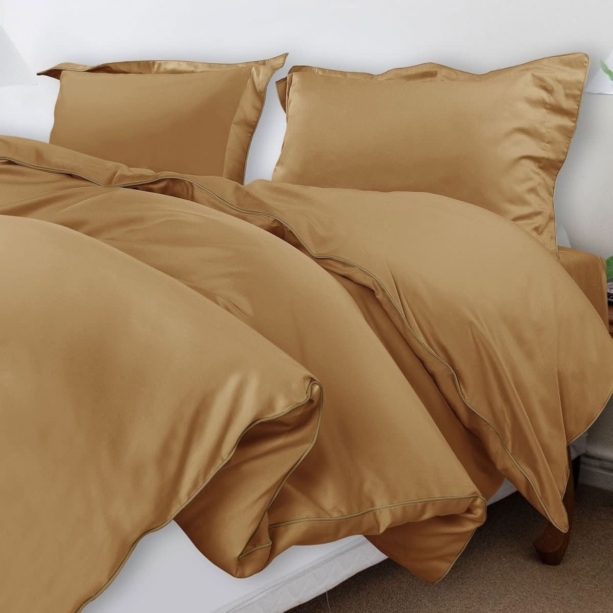 Aurora Cotton Bedding Set 500TC Duvet Cover With Pillowcases For Restful Sleep