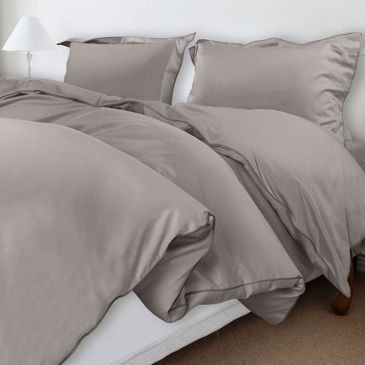 Aurora Cotton Bedding Set 500TC Duvet Cover With Pillowcases For Restful Sleep