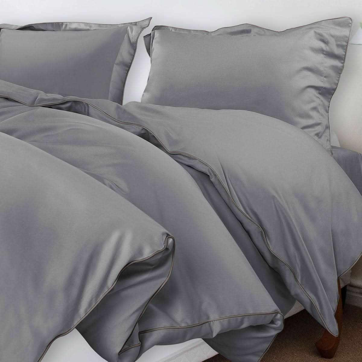 Aurora Cotton Bedding Set 500TC Duvet Cover With Pillowcases For Restful Sleep