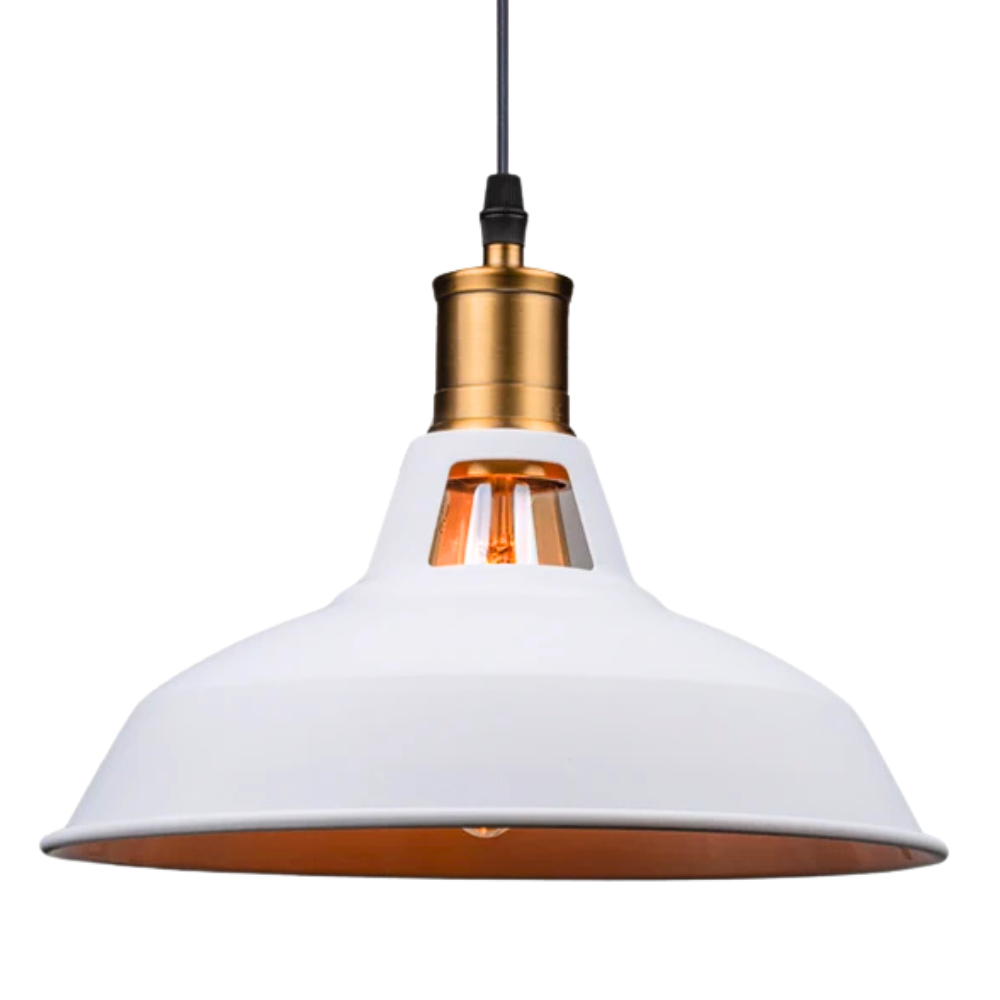 Průmyslová kovová závěsná lampa
