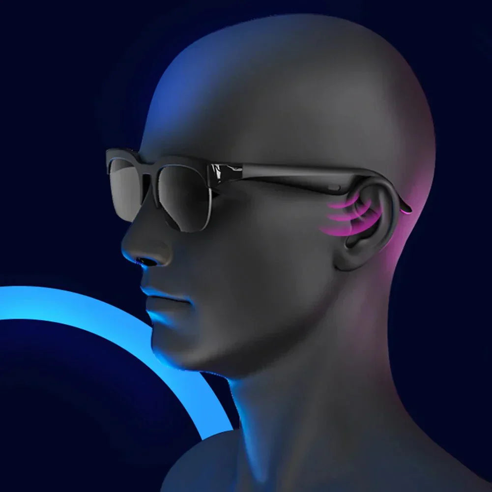 NovaSight Bluetooth Sunglasses With UV Protection And Translation