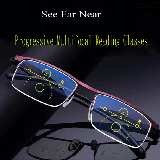 LumiView Intelligent Progressive Glasses for Relaxed Vision