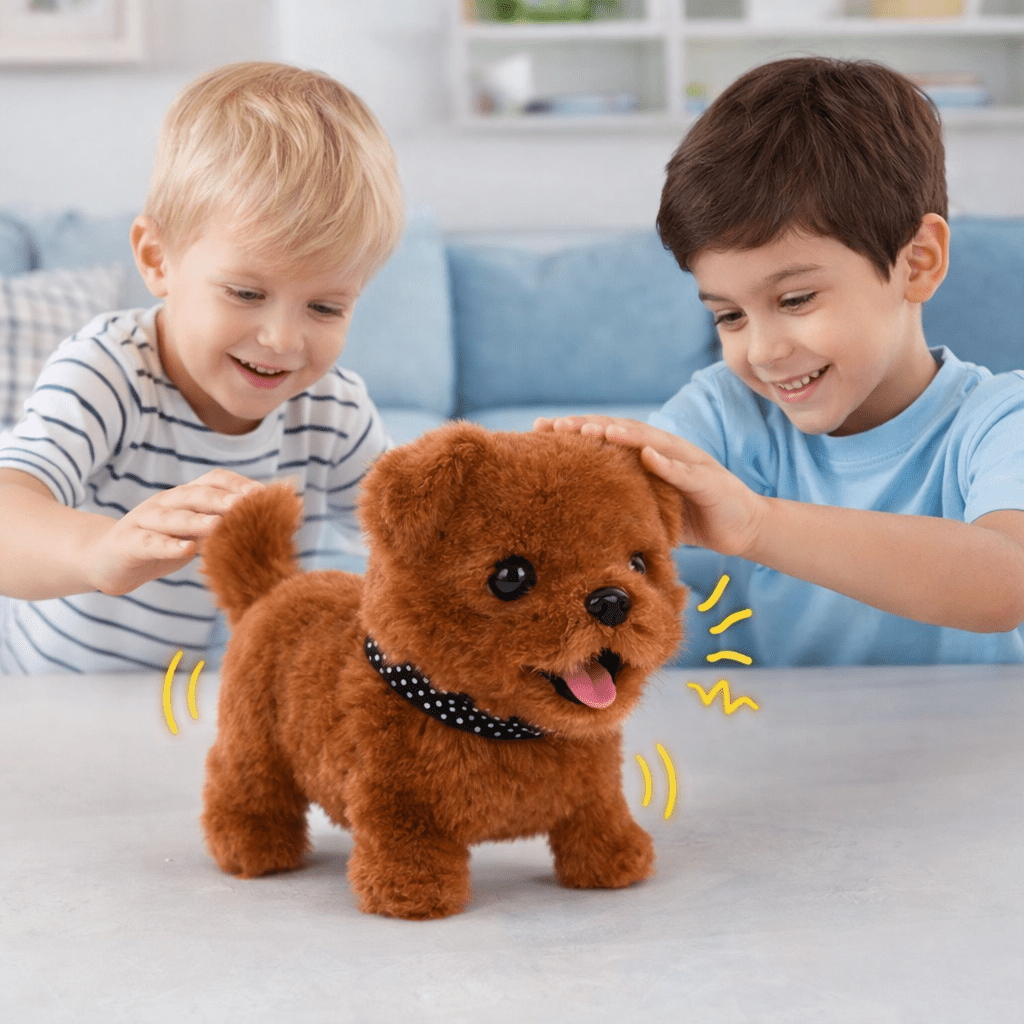 RoboPaws Cane Peluche Interattivo per Divertimento di Gioco Vivace
