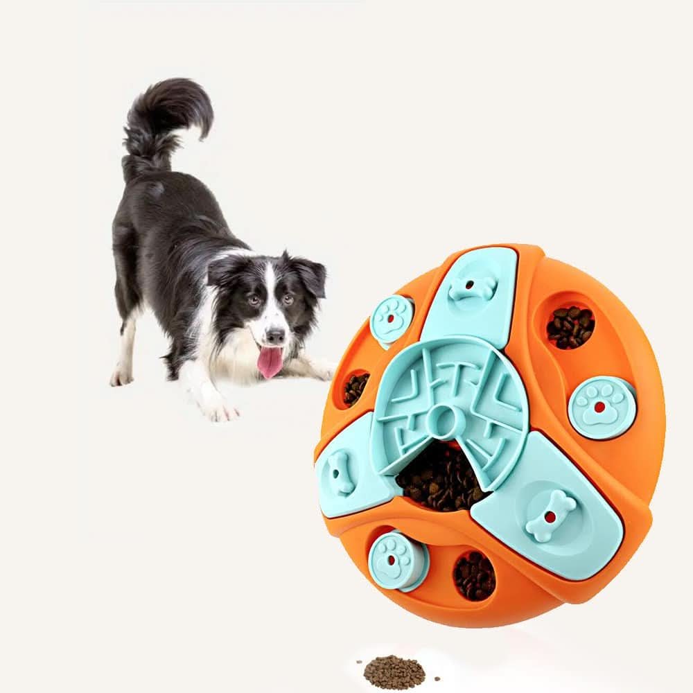 CalmBite Puzzle Bowl - Interactive Feeder To Slow Down Eating