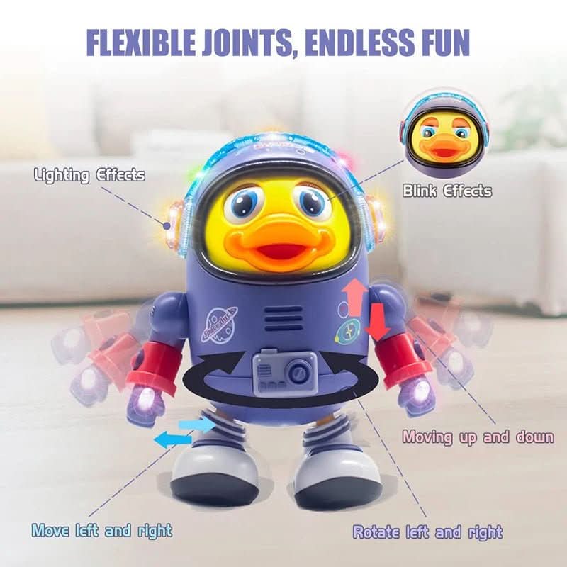 QuackMate Interactive Dancing Duck Toy With Light And Music