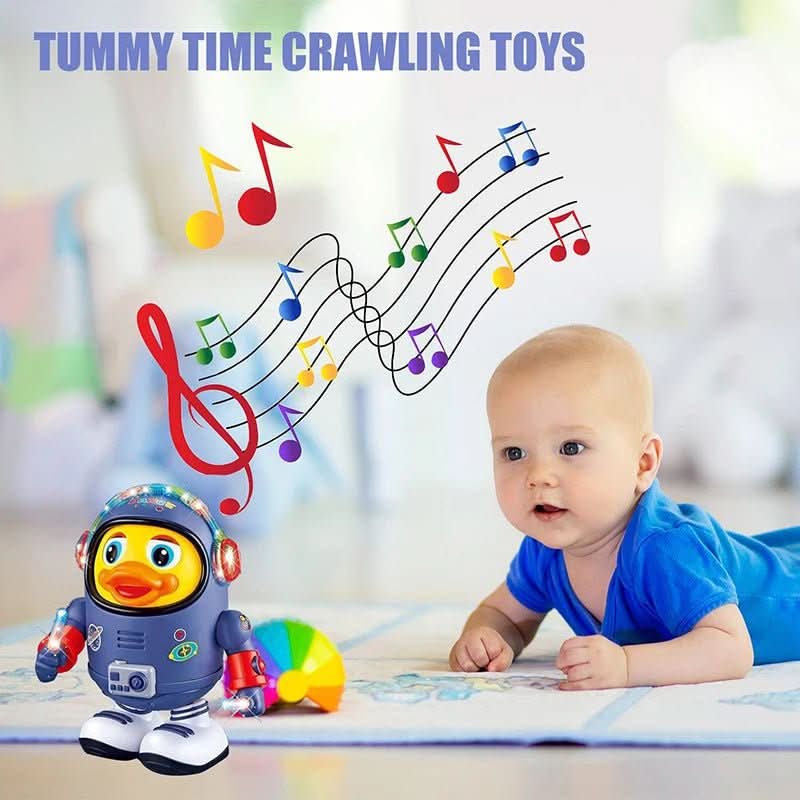 QuackMate Interactive Dancing Duck Toy With Light And Music