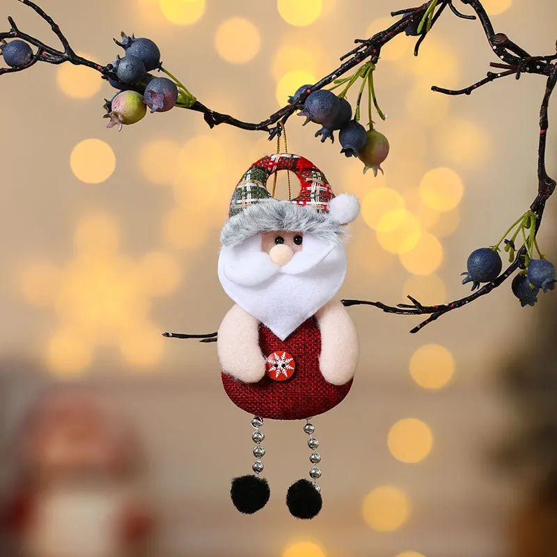 NoelNest Premium Fabric Ornaments for Joyful Christmas Decoration