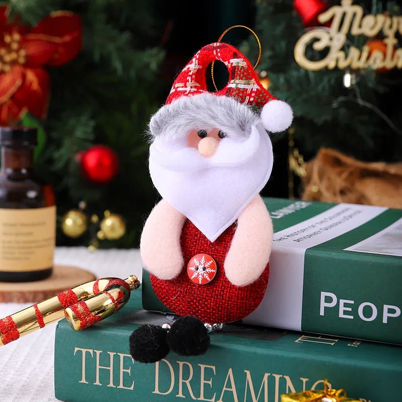 NoelNest Premium Fabric Ornaments for Joyful Christmas Decoration