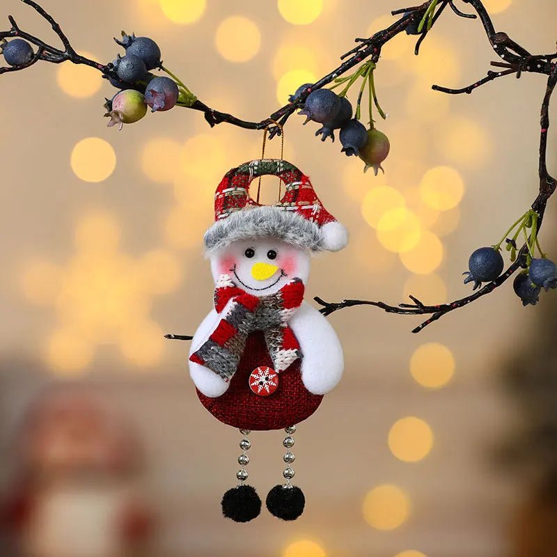 NoelNest Premium Fabric Ornaments for Joyful Christmas Decoration